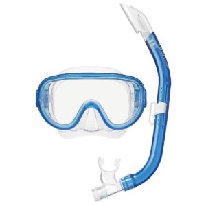 TUSA Sport UC0110 Elite Mask and Snorkel Combo - Clear Blue-0