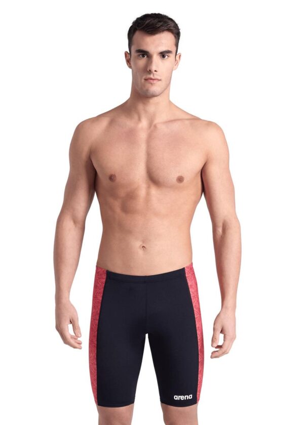 Arena Abstract Tiles Jammer - Black / Red Team