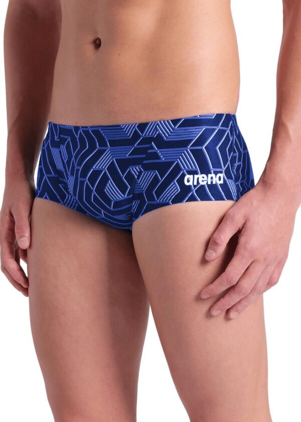 Arena Escape Low Waist Short - Navy Blue