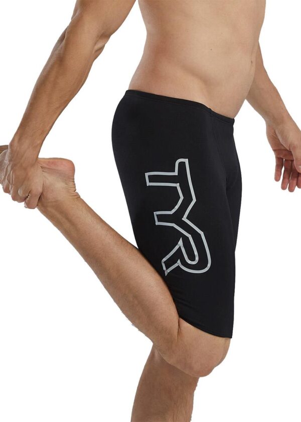 TYR לוגו גדול של Durafast Elite® אחיד Jammer - שחור-0