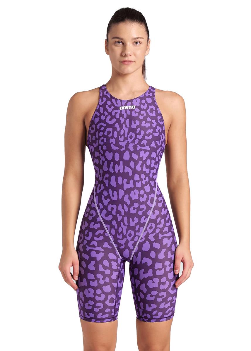 Unleash Your Wild Side: Limited Edition Violet Leopard Kneeskin!