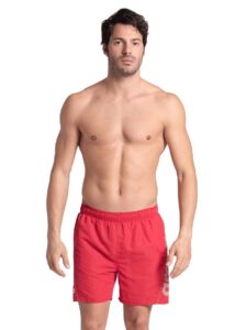 Arena Men’s Fundamentals Logo Boxer - Red / White