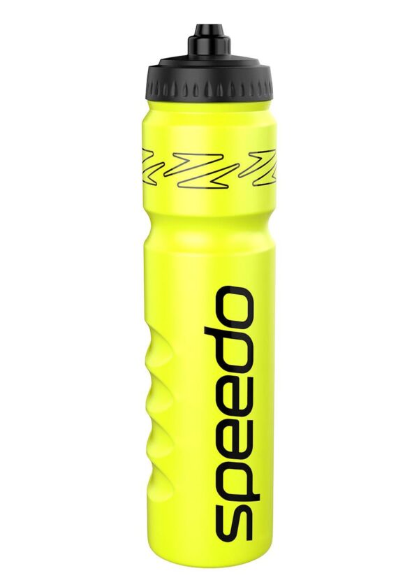 Speedo Water Bottle 1 Litre - Yellow / Black-0