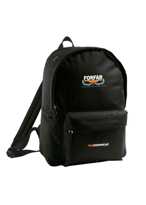 תרמיל גב ForFar Swimming Club Custom Rider בנפח 15.5 ליטר - שחור-0