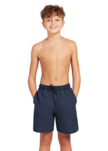 Zoggs Boys Mosman Washed 15" Ecodura Shorts - Navy Blue