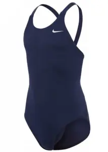 Nike Girl's Hydrastrong Fastback Swimsuit - Midnight Navy