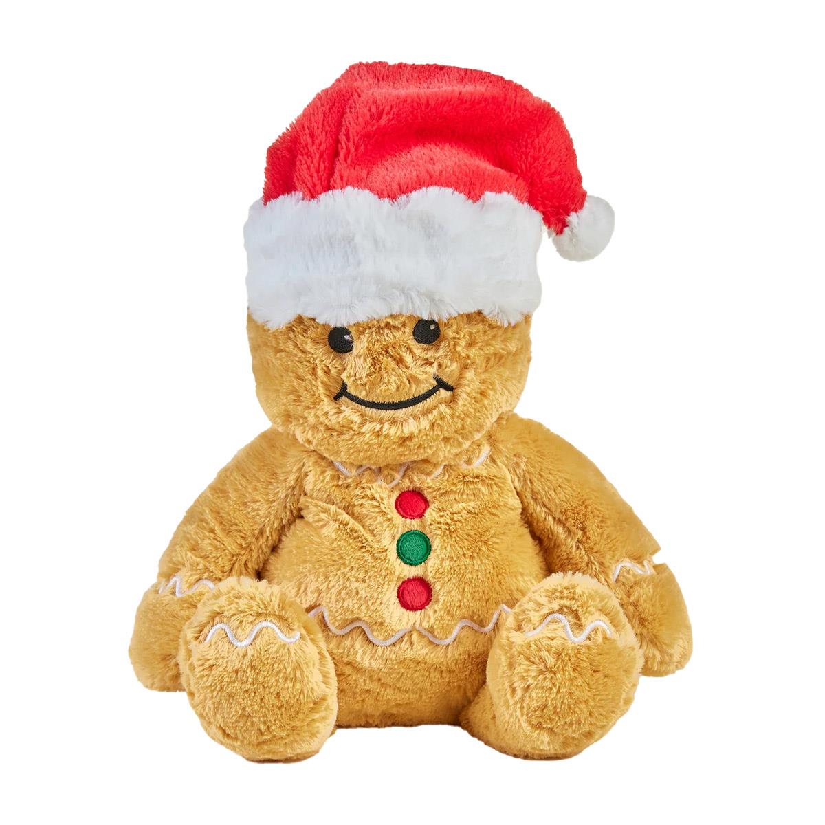 Warmies 13" Microwavable Christmas Gingerbread Man