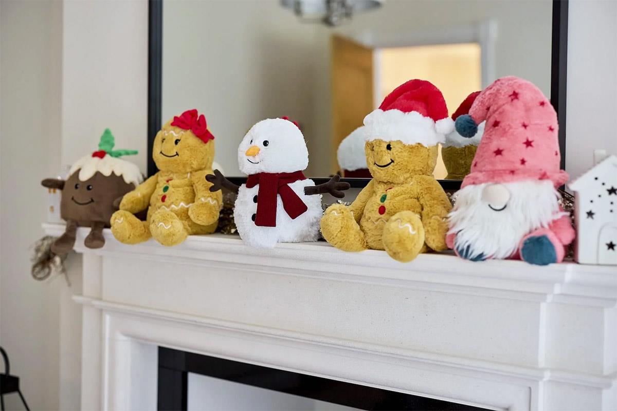 Warmies 13" Microwavable Christmas Gingerbread Man-623115