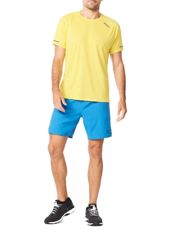 2XU חולצת טי Aero לגברים - צהוב-0