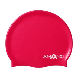 AMANZI Blaze Silicone Swim Cap