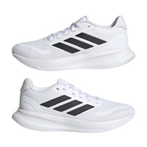 Adidas נעלי ספורט Runfalcon 5 לילדים - לבן / שחור