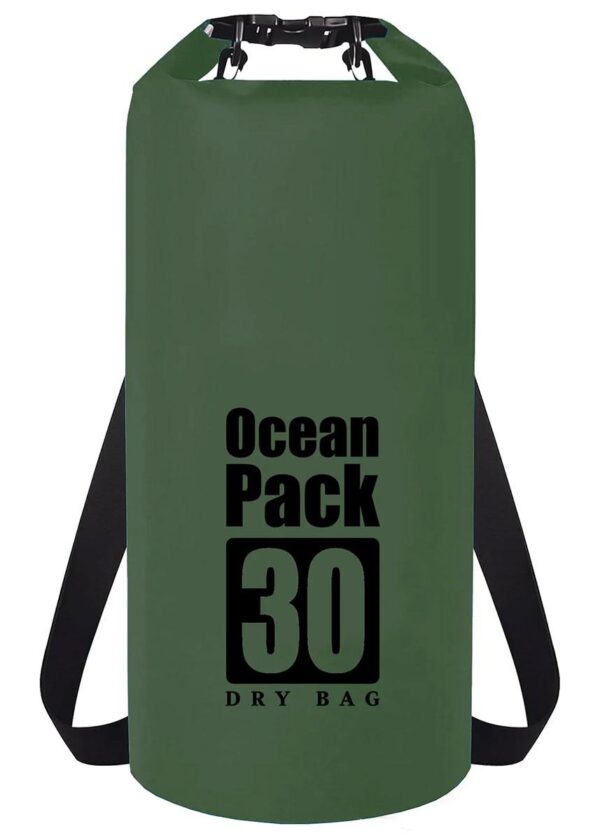 שקית יבשה Ocean Pack 30 ליטר - ירוק כהה