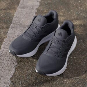 Adidas נעלי ספורט Runfalcon 5 לגברים – אפור / שחור / לבן