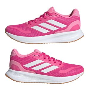 Adidas נעלי ספורט Runfalcon 5 לילדים - מג'נטה / לבן ענן / ורוד בליס