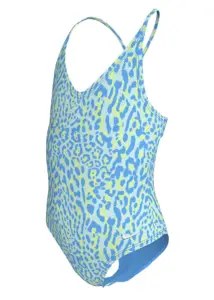Nike Girls Wild Lace Up One Piece Swimsuits - University Blue