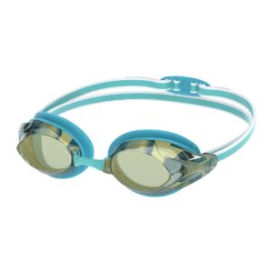 Speedo משקפי משקפי נשים Vanquisher 3.0 עם מראות - כחול בהיר-0