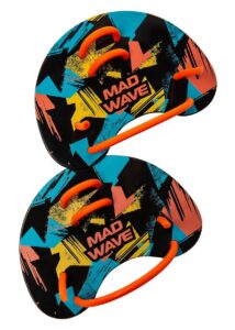 Mad Wave Finger Fun Paddles - Azure