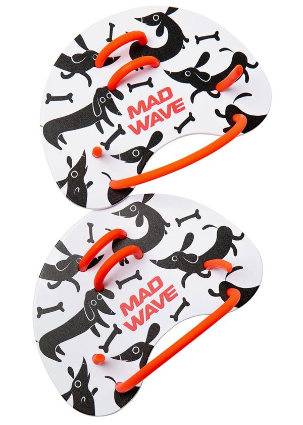Mad Wave Finger Fun Paddles - Orange