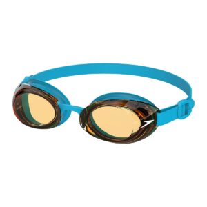 Speedo משקפי ג'וניור ג'ט 2.0 - כחול / כתום-0