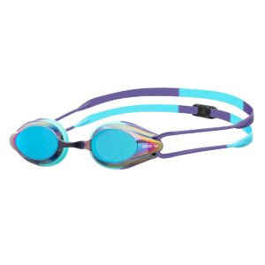Arena Tracks Mirrored Racing Goggles - Turquoise / Dusk / Water