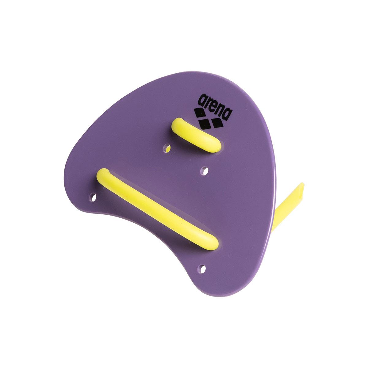 Arena Elite Finger Paddles - Plum / Lime-628904