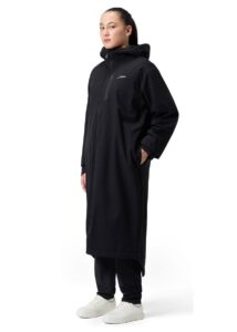 Speedo Unisex Pro Parka - Black / Grey