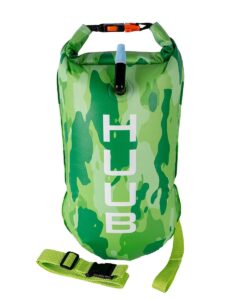 HUUB Safety Tow Float - Lime Camo