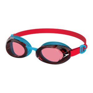 Speedo משקפי ג'וניור ג'ט 2.0 - טורקיז / אדום לבה