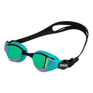 Arena משקפי Cobra Tri Swipe Mirrored - אמרלד / טווס-0