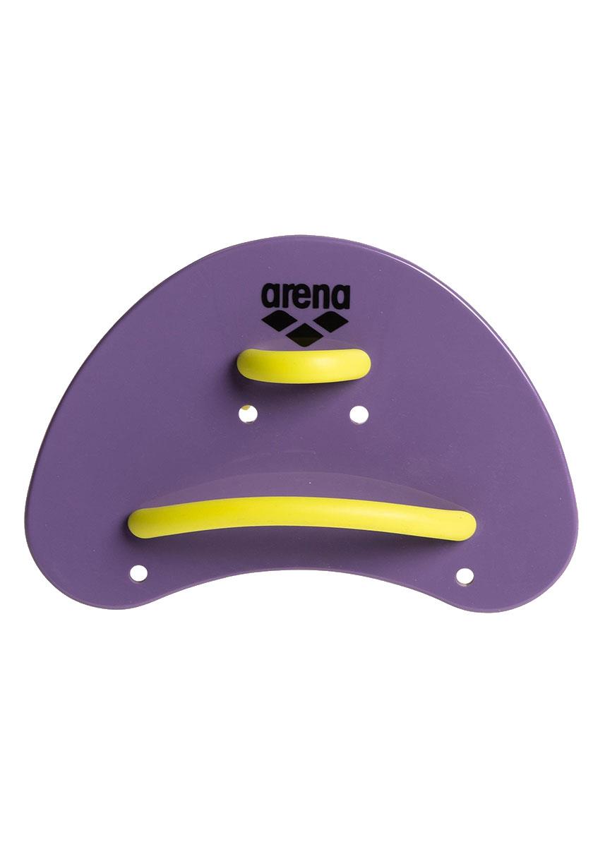 Arena Elite Finger Paddles - Plum / Lime-628905
