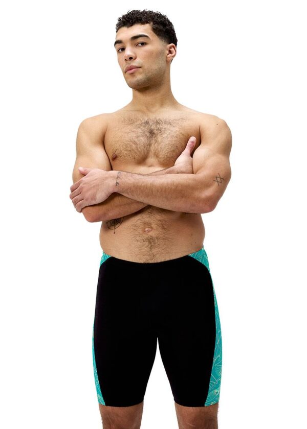 Speedo Hyperboom Panel Jammer - Blue / Green