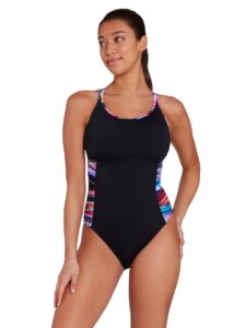 Zoggs Women's Prism Geo Multiway One Piece Swimsuit