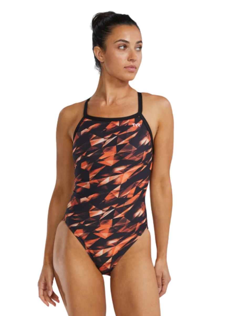 TYR Durafast Elite® レディース ダイヤモンドフィット 水着 - Triadic