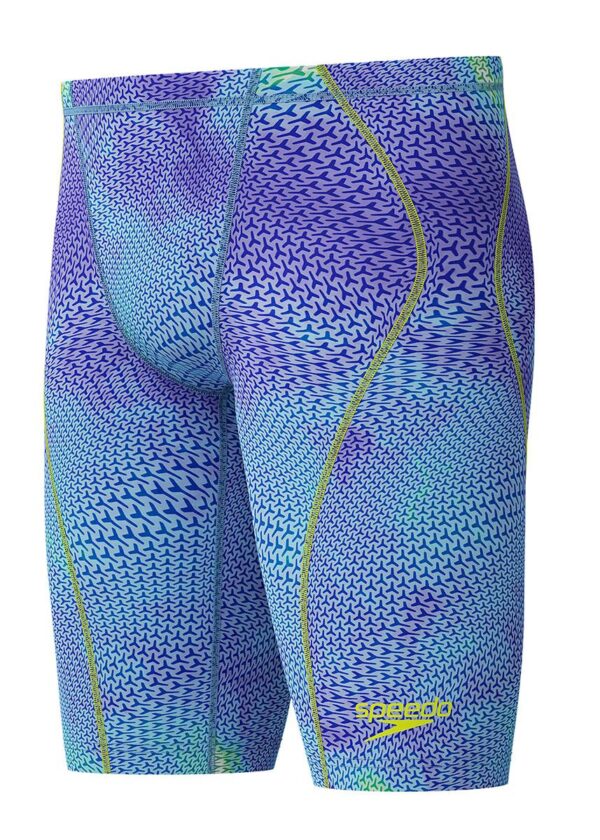 Speedo Fastskin हाइपरस्पार्क मुद्रित Jammer - नीला
