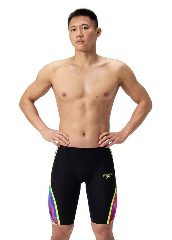 Speedo Fastskin LZR טהור Intent מותן גבוה 2.0 Jammer - שחור / רב-תכליתי