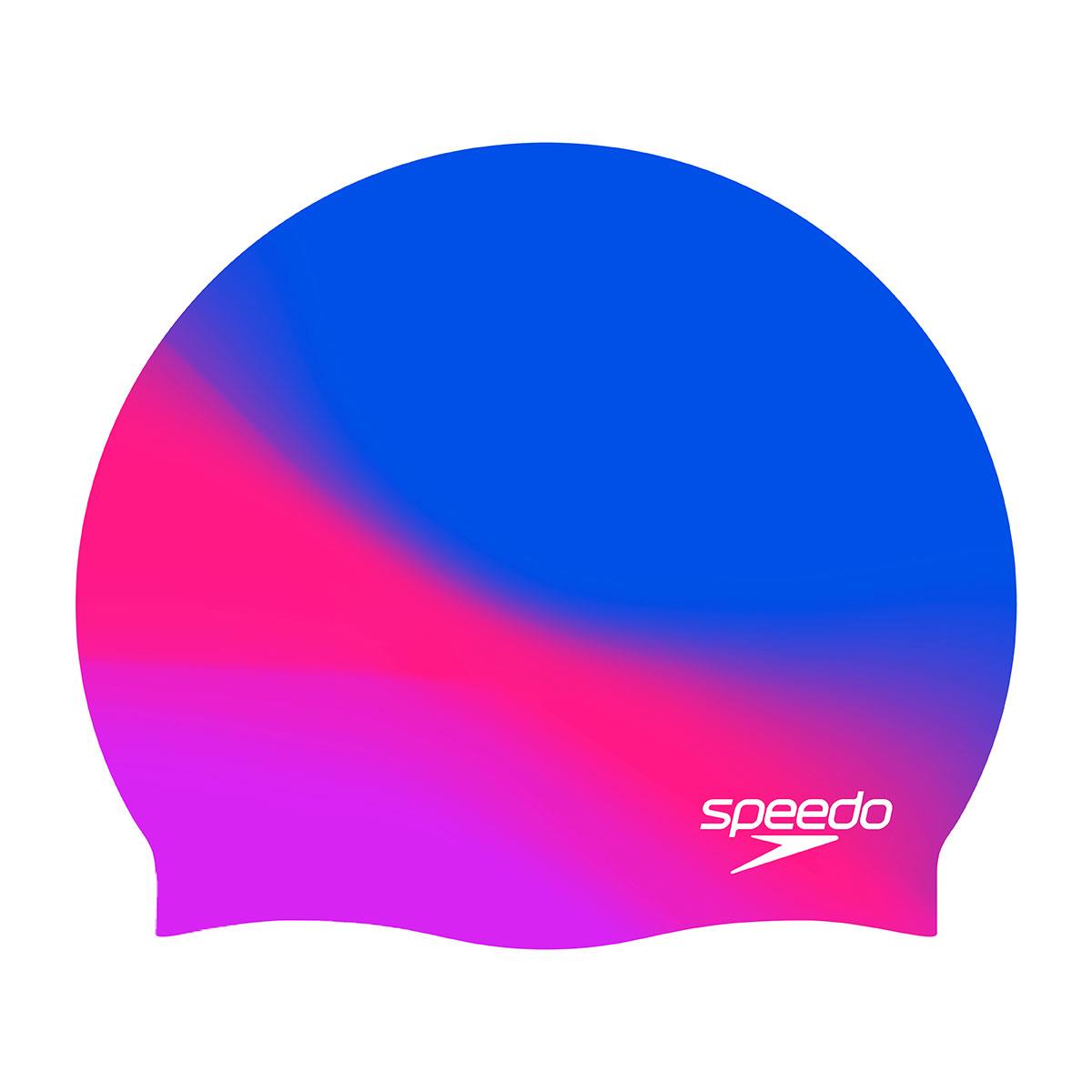 スタイリッシュ Speedo マルチカラー スイムキャップ - 今すぐ水泳を