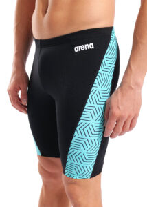 Arena Allover Jammer - Black / Water Maze
