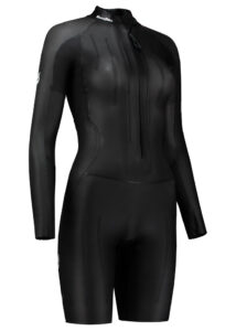 Dare2Tri Womens SwimRun FAST Wetsuit - Black / Silver