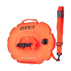 Zone3 Niresiklong On The Go Swim Booy - Hi-Viz Orange