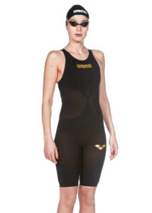 Arena Powerskin Carbon Air² Openback Kneeskin - Black / Gold