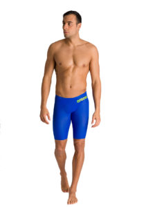 Arena Powerskin Carbon Air² Jammer - Blue / Grey / Yellow