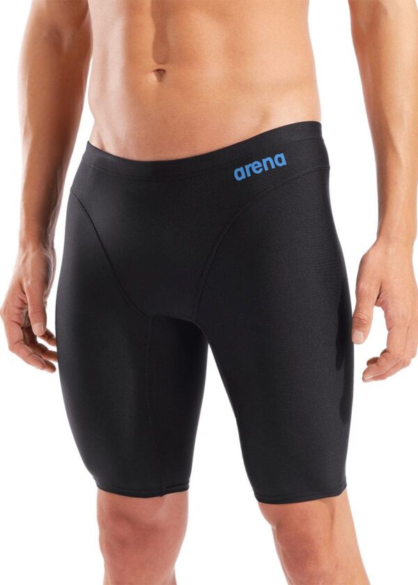 Arena Mens Hyperflow Solid Jammer - Black / Blue