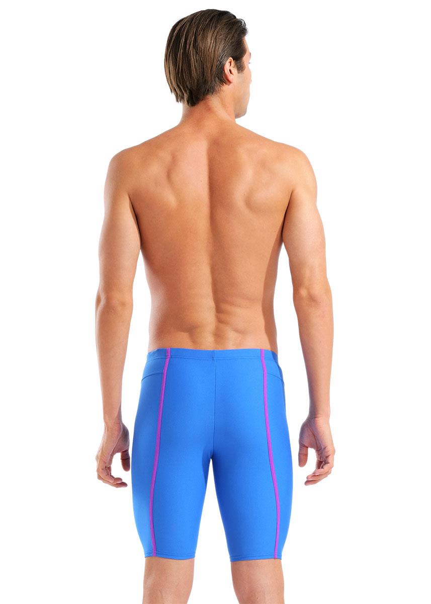 Arena Mens Hyperflow Solid Jammer - Blue / Purple - Image 5