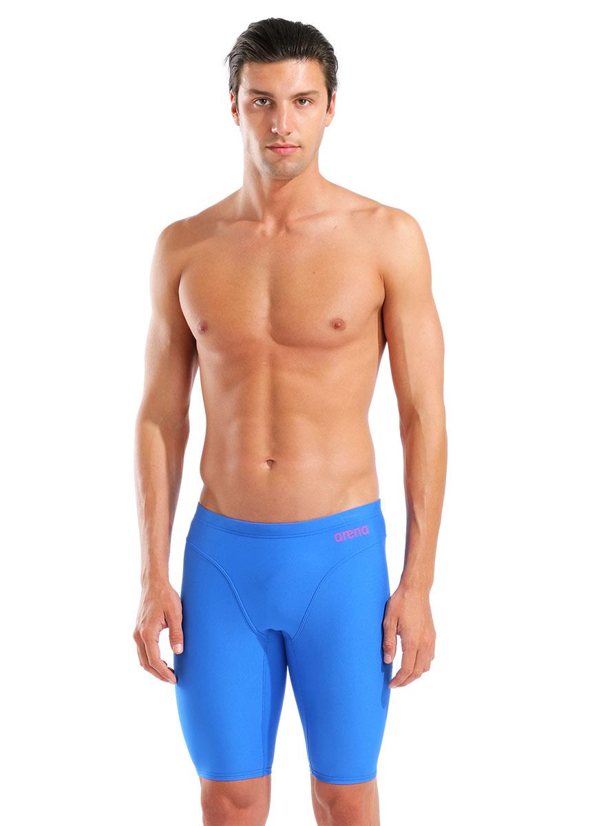 Arena Mens Hyperflow Solid Jammer - Blue / Purple - Image 3