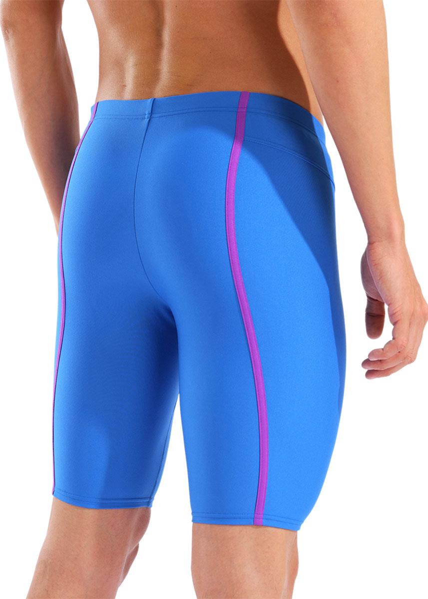 Arena Mens Hyperflow Solid Jammer - Blue / Purple - Image 2