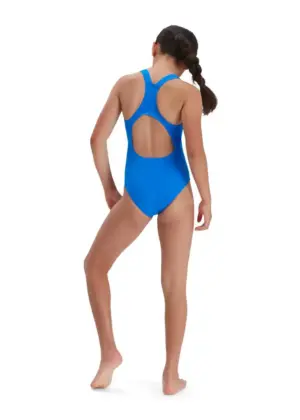 Speedo Girl’s Endurance+ Medalist Swimsuit – Bondi Blue