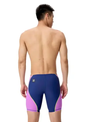 Speedo Fastskin היפרספארק מוצק Jammer – כחול נייבי / ג'לי ניאון