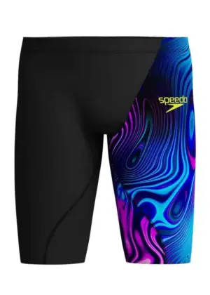 Speedo Erkek Fastskin LZR Ignite Jammer – Siyah/Pembe