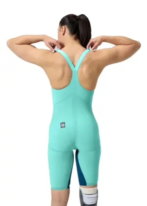 Speedo נשים Fastskin LZR טהור Valor 2.0 עור כף הרגל סגור – כחול