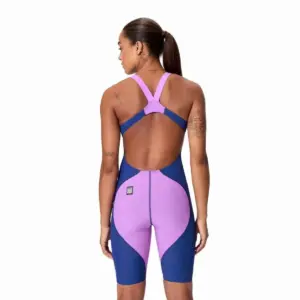 Speedo Γυναικεία Fastskin LZR Ignite Γόνατο – Μπλε/Μωβ